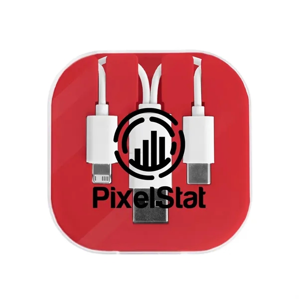 3-in-1 charging cable with phone stand.... from ASI 61125 Hit Promotional Products / Hit®