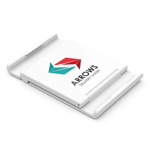 Folding stand for a variety of phone and tablet sizes that... from ASI 61125 Hit Promotional Products / Hit®