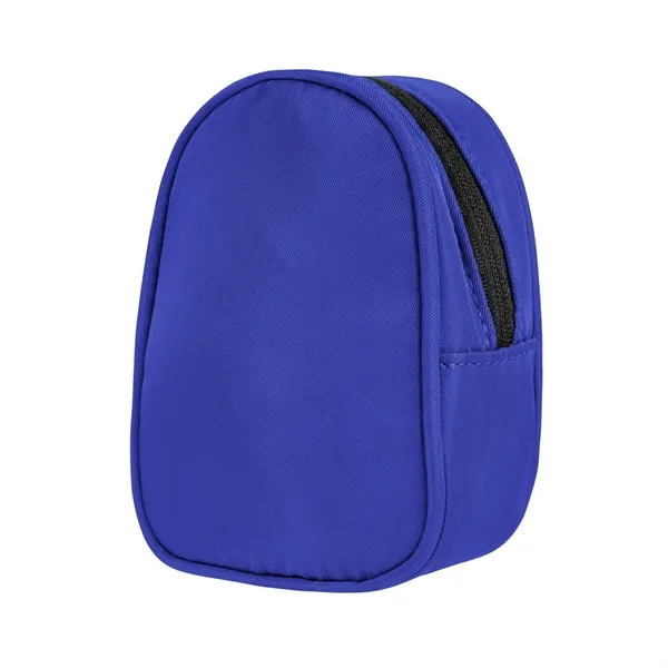 Travel pouch with zippered main compartment and carabiner attachment.... from ASI 61125 Hit Promotional Products / Hit®