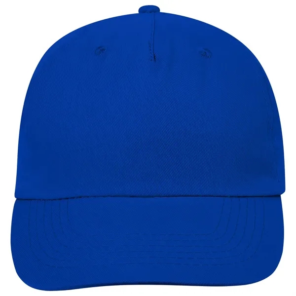 5 Panel Polyester Cap. 100% Polyester. 5 Panel, Medium Profile. Unstructured... from ASI 61125 Hit Promotional Products / Hit®