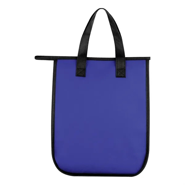 Non-woven, water-resistant cooler bag with insulating foam, zippered main compartment and... from ASI 61125 Hit Promotional Products / Hit®