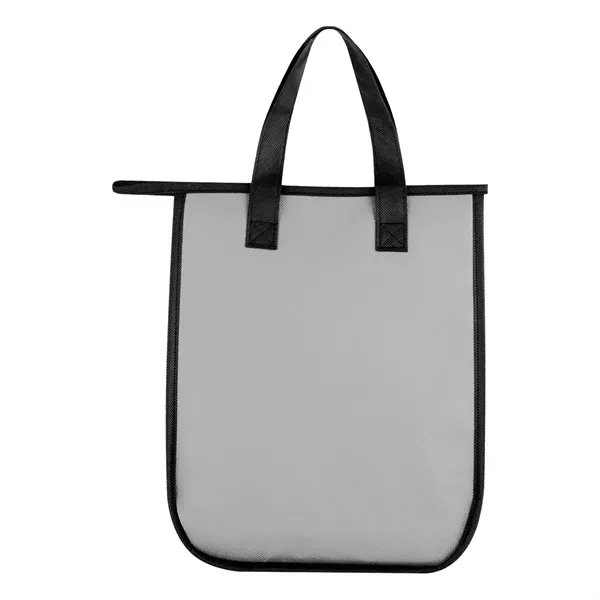 Non-woven, water-resistant cooler bag with insulating foam, zippered main compartment and... from ASI 61125 Hit Promotional Products / Hit®