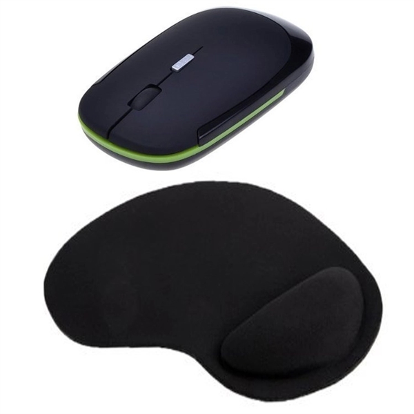 Wireless Mouse + Wrist Rest Mouse Pad.... from ASI 79909 Promotek
