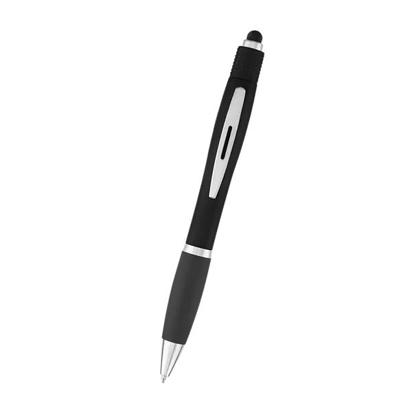 Twist-action ballpoint pen with stylus and spinning top.... from ASI 61125 Hit Promotional Products / Hit®