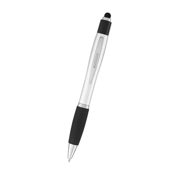 Twist-action ballpoint pen with stylus and spinning top.... from ASI 61125 Hit Promotional Products / Hit®