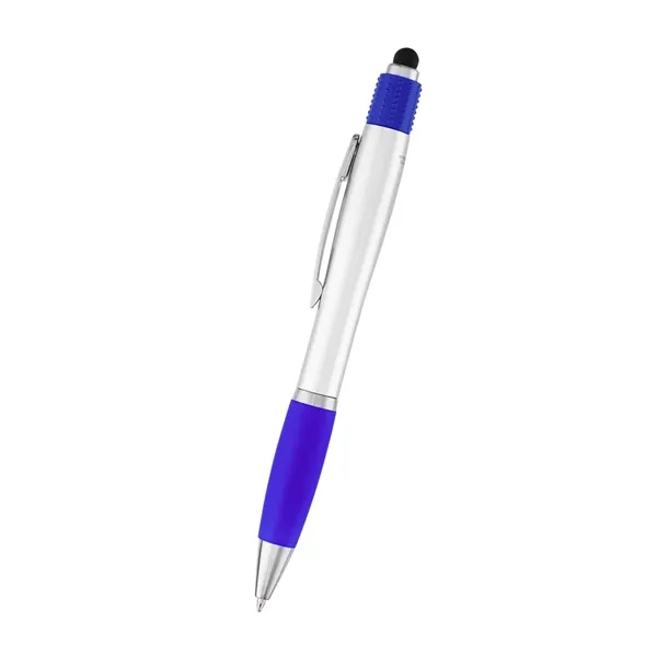 Twist-action ballpoint pen with stylus and spinning top.... from ASI 61125 Hit Promotional Products / Hit®