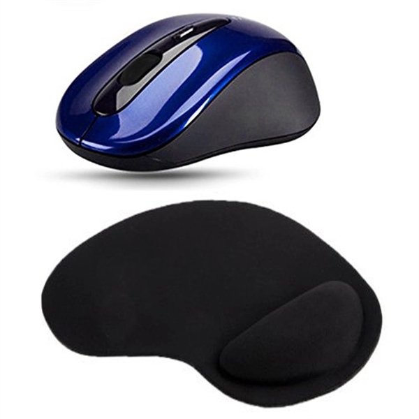 2.4GHz Wireless Mouse + Wrist Rest Mouse-Pad.... from ASI 79909 Promotek