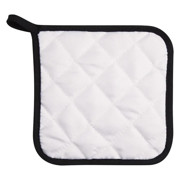 6 3/4" pot holder with large imprint area and a convenient... from ASI 61125 Hit Promotional Products / Hit®