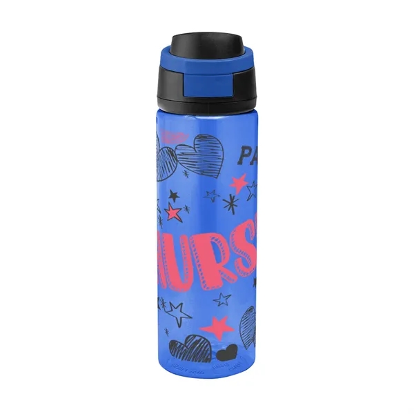 24 Oz. Full Color Pop Sip rPET Bottle... from ASI 61125 Hit Promotional Products / Hit®