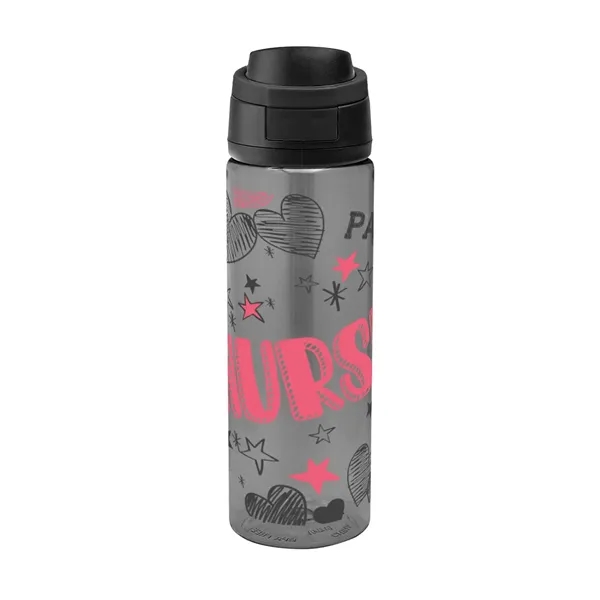 24 Oz. Full Color Pop Sip rPET Bottle... from ASI 61125 Hit Promotional Products / Hit®
