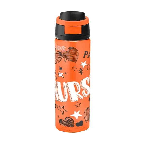 24 Oz. Full Color Pop Sip rPET Bottle... from ASI 61125 Hit Promotional Products / Hit®