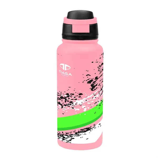 32 Oz. Full Color Pop Sip Recycled Stainless Steel Bottle... from ASI 61125 Hit Promotional Products / Hit®