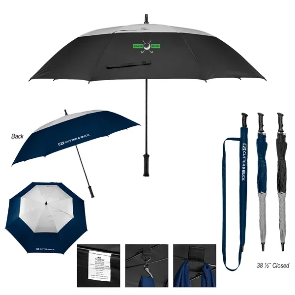 60" Cutter & Buck® Arc rPET Golf Umbrella... from ASI 61125 Hit Promotional Products / Hit®