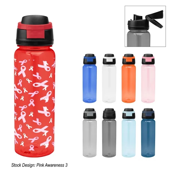 32 Oz. Full Color Pop Sip rPET Bottle... from ASI 61125 Hit Promotional Products / Hit®