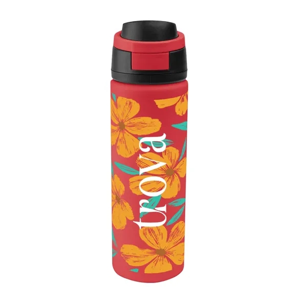 24 Oz. Full Color Pop Sip Recycled Stainless Steel Bottle... from ASI 61125 Hit Promotional Products / Hit®