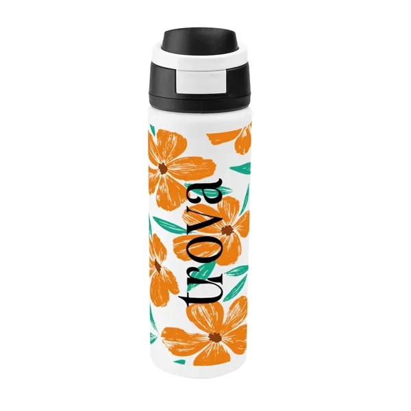 24 Oz. Full Color Pop Sip Recycled Stainless Steel Bottle... from ASI 61125 Hit Promotional Products / Hit®