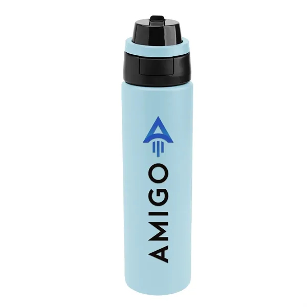24 Oz. Pop Sip & Chug Recycled Stainless Steel Bottle... from ASI 61125 Hit Promotional Products / Hit®