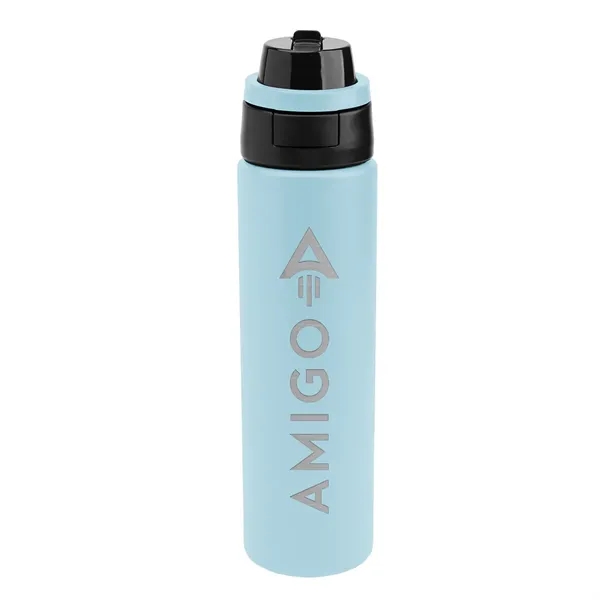 24 Oz. Pop Sip & Chug Recycled Stainless Steel Bottle... from ASI 61125 Hit Promotional Products / Hit®