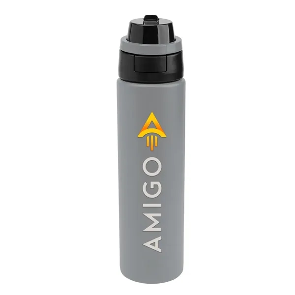 24 Oz. Pop Sip & Chug Recycled Stainless Steel Bottle... from ASI 61125 Hit Promotional Products / Hit®