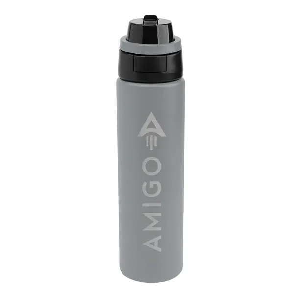 24 Oz. Pop Sip & Chug Recycled Stainless Steel Bottle... from ASI 61125 Hit Promotional Products / Hit®