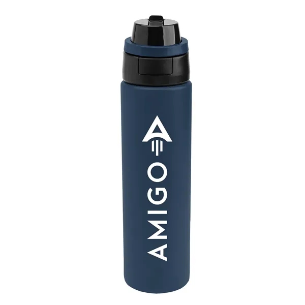 24 Oz. Pop Sip & Chug Recycled Stainless Steel Bottle... from ASI 61125 Hit Promotional Products / Hit®
