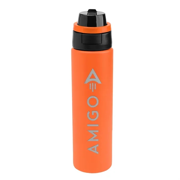 24 Oz. Pop Sip & Chug Recycled Stainless Steel Bottle... from ASI 61125 Hit Promotional Products / Hit®