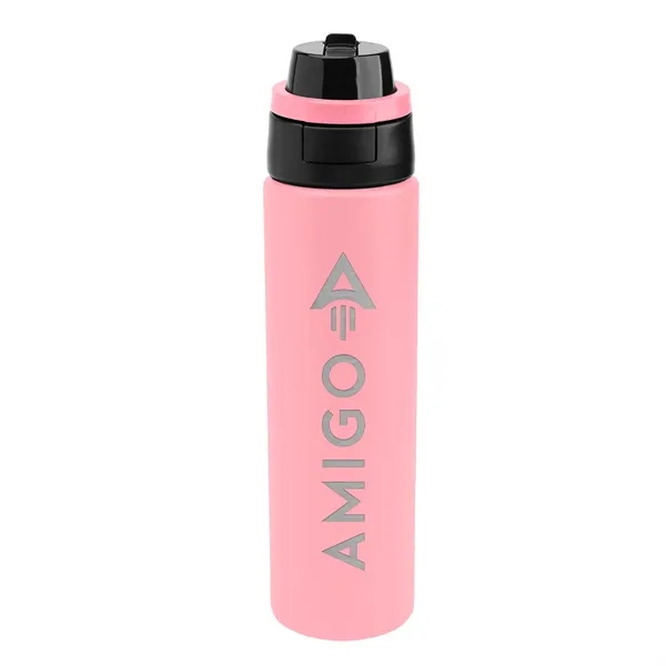 24 Oz. Pop Sip & Chug Recycled Stainless Steel Bottle... from ASI 61125 Hit Promotional Products / Hit®