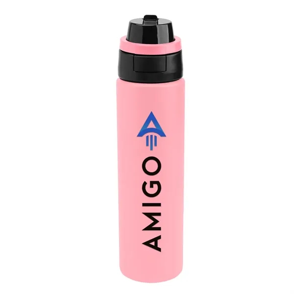 24 Oz. Pop Sip & Chug Recycled Stainless Steel Bottle... from ASI 61125 Hit Promotional Products / Hit®