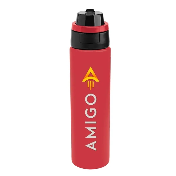 24 Oz. Pop Sip & Chug Recycled Stainless Steel Bottle... from ASI 61125 Hit Promotional Products / Hit®