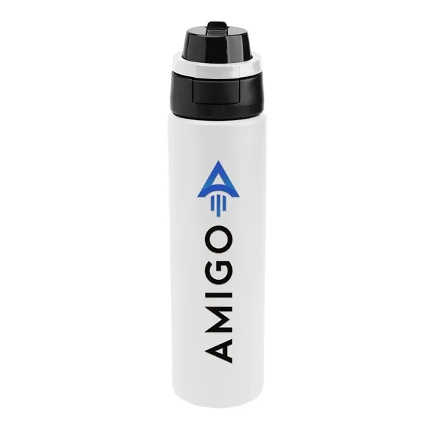 24 Oz. Pop Sip & Chug Recycled Stainless Steel Bottle... from ASI 61125 Hit Promotional Products / Hit®
