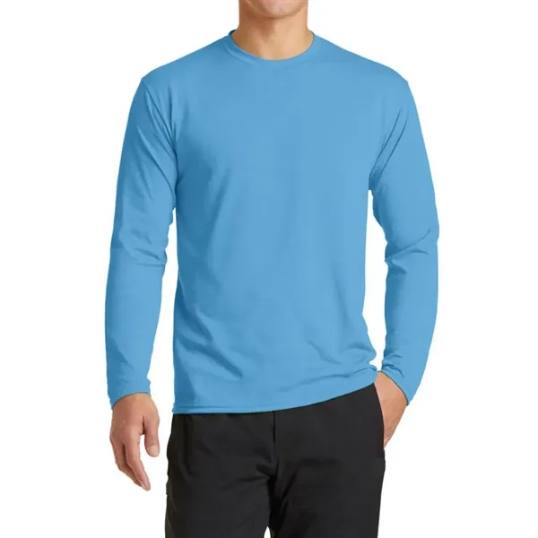 Port & Company® Long Sleeve Performance Blend Tee... from ASI 61125 Hit Promotional Products / Hit®