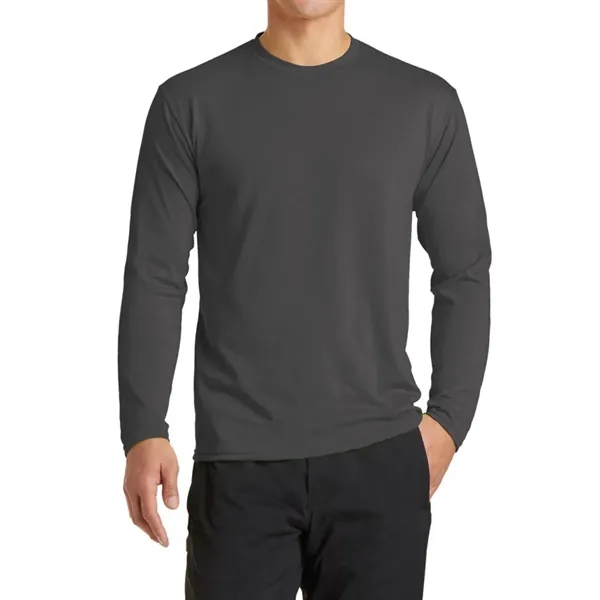 Port & Company® Long Sleeve Performance Blend Tee... from ASI 61125 Hit Promotional Products / Hit®