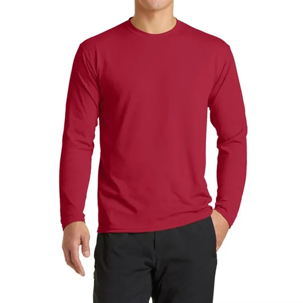 Port & Company® Long Sleeve Performance Blend Tee... from ASI 61125 Hit Promotional Products / Hit®