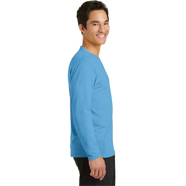 Port & Company® Long Sleeve Performance Blend Tee... from ASI 61125 Hit Promotional Products / Hit®