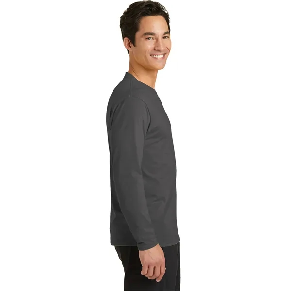 Port & Company® Long Sleeve Performance Blend Tee... from ASI 61125 Hit Promotional Products / Hit®