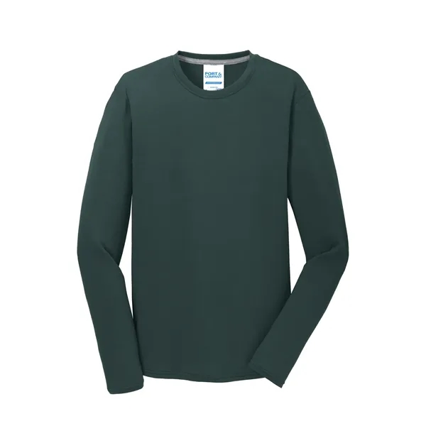 Port & Company® Long Sleeve Performance Blend Tee... from ASI 61125 Hit Promotional Products / Hit®