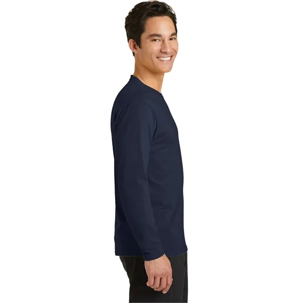 Port & Company® Long Sleeve Performance Blend Tee... from ASI 61125 Hit Promotional Products / Hit®