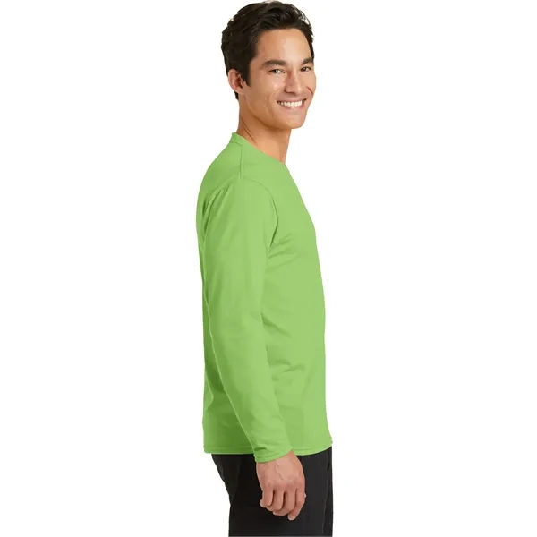 Port & Company® Long Sleeve Performance Blend Tee... from ASI 61125 Hit Promotional Products / Hit®