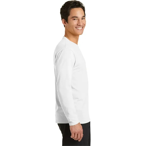 Port & Company® Long Sleeve Performance Blend Tee... from ASI 61125 Hit Promotional Products / Hit®