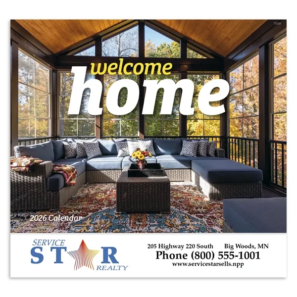 Welcome Home - Stapled... from ASI 40480 Koozie Group / Norwood Triumph Calendar
