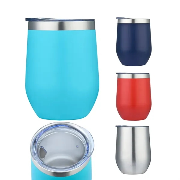 12 oz Stainless Steel Wine Tumbler... from ASI 31517 Admart Products