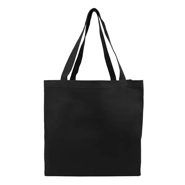 11 oz cotton canvas tote (15"W x 14.75"H x 4.5"G) with... from ASI 37980 Bagworld