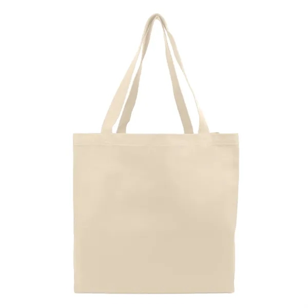 11 oz cotton canvas tote (15"W x 14.75"H x 4.5"G) with... from ASI 37980 Bagworld