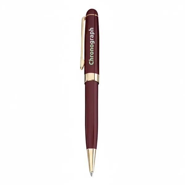 Twist action ballpoint pen with elegant enamel finish brass barrel.... from ASI 31517 Admart Products / Admart Line