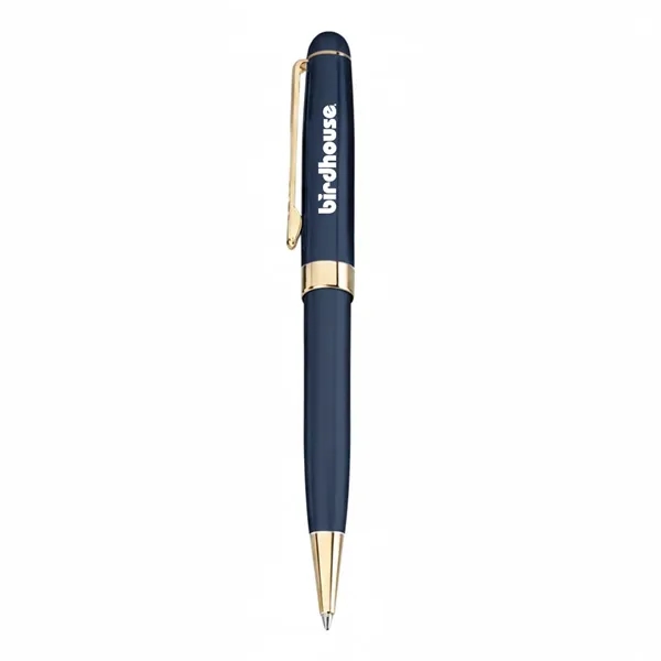 Twist action ballpoint pen with elegant enamel finish brass barrel.... from ASI 31517 Admart Products / Admart Line