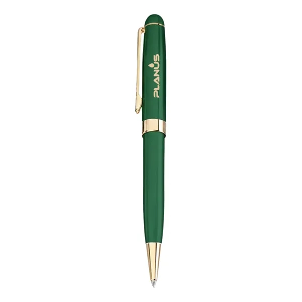 Twist action ballpoint pen with elegant enamel finish brass barrel.... from ASI 31517 Admart Products / Admart Line