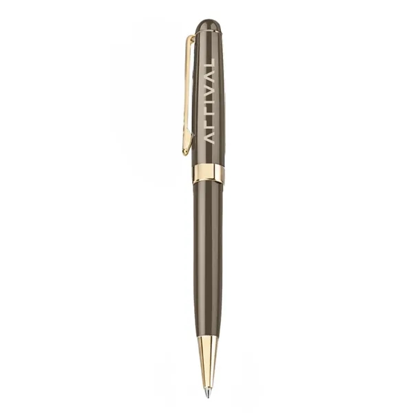 Twist action ballpoint pen with elegant enamel finish brass barrel.... from ASI 31517 Admart Products / Admart Line