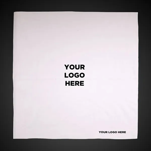 22" x 22" cotton bandana offered in an assortment of color... from ASI 42016 Brighter Promotions Inc