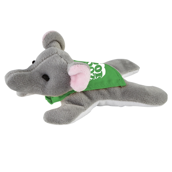 5 3/4" x 3 3/4" plush elephant with attached microfiber screen... from ASI 52840 Evans Manufacturing