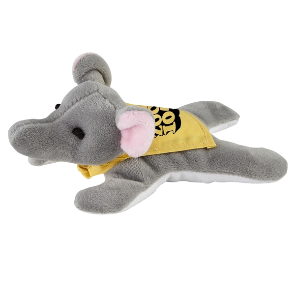 5 3/4" x 3 3/4" plush elephant with attached microfiber screen... from ASI 52840 Evans Manufacturing